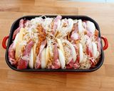 Rakott tarja recept fázis 2 fotója