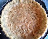 A picture of step 5 of no roll pie crust.