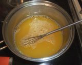 A picture of step 4 of Refreshing Cheesecake with Fresh Orange Slices.