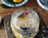 A picture of step 4 of Preserved Lemons.