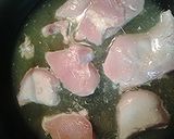 A picture of step 4 of Dill pickle chicken sandwiches.