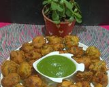 A picture of step 4 of Methi Na Gota.
