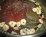 A picture of step 3 of A Winter Favorite! Authentic Hakata-style Motsu-Nabe Hot Pot.