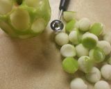 A picture of step 3 of Caramel Apple Bites.