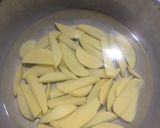 Hình bước làm 1 của món Khoai lang chiên giòn