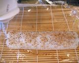 A picture of step 12 of California Rolls (with Tips on Cutting the Rolls).