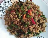Foto langkah ke 4 dari resep Ulekutek oncom leunca (kering).