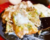 Foto del paso 4 de la receta Gofres de calabacín con salsa de yogur