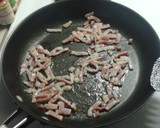 A picture of step 1 of Bacon Bleu Sprouts.