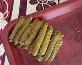 صورة لخطوة 2 من وصفة ورق عنب بحشوة الرز والدجاج اقتصادية