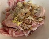 韓式辣醬炒豬五花的食譜步驟1照片