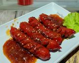 Foto langkah ke 3 dari resep Sosis Saus Madu.