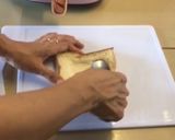 Foto langkah ke 1 dari resep Roti Bakar Topping Yogurt Nenas dg Air Fryer.