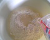 A picture of step 1 of Namafu Manju (Wheat Gluten and Mochi Cakes).