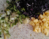 A picture of step 1 of My Red Cabbage and Apple Coleslaw 😀.