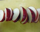 A picture of step 1 of Pork-Wrapped Apples.