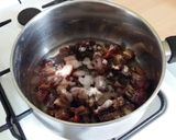 A picture of step 4 of Vickys Date & Raisin Squares, GF DF EF SF NF.