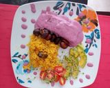 A picture of step 6 of Baked Salmon with Berry Sauce.