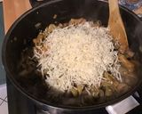 Une image de l'étape 13 de Ciocches multicolores en gratin aux champignons et fromage de chèvre.
