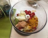 A picture of step 2 of Fish Amok Cambodian lemongrass curry, paleo- & vegan-friendly.