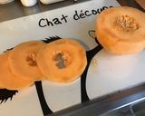 Une image de l'étape 2 de Melon « tour de pise » à la menthe fraîche et mozzarella di buffala.