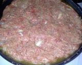 A picture of step 3 of Sig's Hessian panfried meatloaf.