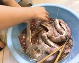 Hình bước làm 2 của món Lạp xưởng Lạng Sơn