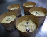 A picture of step 5 of Red Bean Paste Muffins with Pancake Mix.