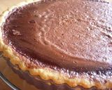 A picture of step 10 of Creamy Cocoa Meringue Banana Tart.
