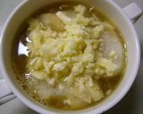 A picture of step 4 of Gratinéed Onion Soup Made with Fu Dried Wheat Gluten.