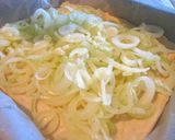 A picture of step 7 of Zwiebelkuchen -- Savory Onion Cake for Autumn.