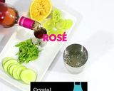 A picture of step 3 of Rosé Spritzer Cocktail.