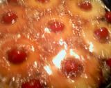 A picture of step 2 of sunshine 's skillet pineapple upside -down cake.
