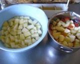 A picture of step 1 of Perfect in Autumn! Light and Fluffy Apple and Black Tea Cake.