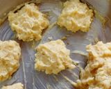 A picture of step 2 of Aloo Tikki Chaat.