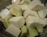 A picture of step 2 of Avocado and Silken Tofu Salad.