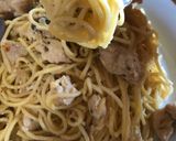 Foto del paso 8 de la receta: Pasta de pollo con champiñones 🍝
