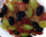 A picture of step 2 of Pomegranate And Grape Jello Salad With Smoked Salmon.