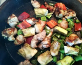 Foto del paso 1 de la receta: Arroz con conejo y verduras