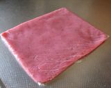 A picture of step 7 of Fresh Strawberry Sheet (For making bread).