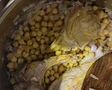 عکس مرحله 3 از دستور نخود آب+ گوشت در زودپز