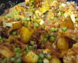 गोभी आलू  मटर  की सब्जी (Gobhi aloo matar ki sabzi recipe in Hindi) रेसिपी चरण 3 फोटो
