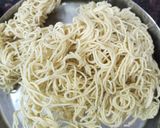 A picture of step 3 of Chinese bhel.
