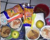 A picture of step 5 of Jellof Rice and Salad with Chicken.