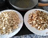 Foto del paso 2 de la receta Espaguetis con albóndigas de lentejas y champiñones