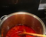 A picture of step 6 of Spaghetti and fried pepper sauce with wings and plantain.