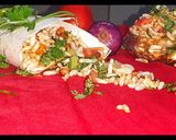 A picture of step 4 of Bhel puri.