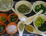 A picture of step 1 of Lilava,Green Moong Dal khichdi.