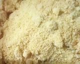 A picture of step 2 of Besan laddu (magaj).