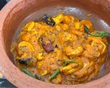 A picture of step 4 of Seafood Platter – Mom Special ❤️(Prawns Curry, Fish Cutlet, Fish Fry & Steamed Basmati Rice).